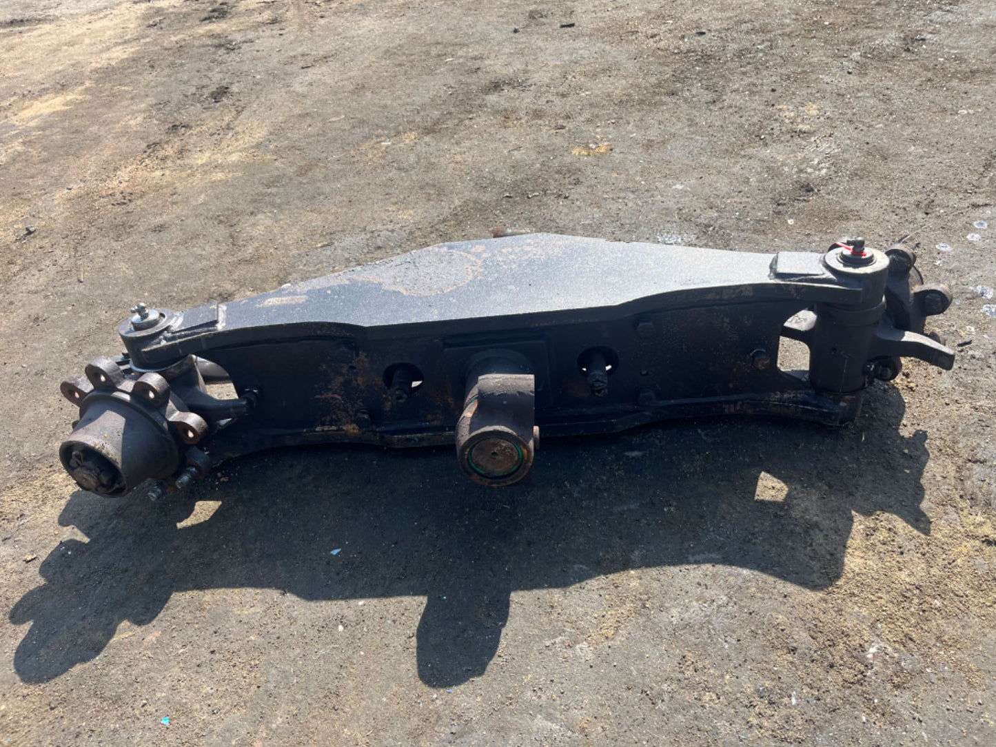 3.5吨叉车后桥方向总成3.5 ton forklift rear axle direction assembly